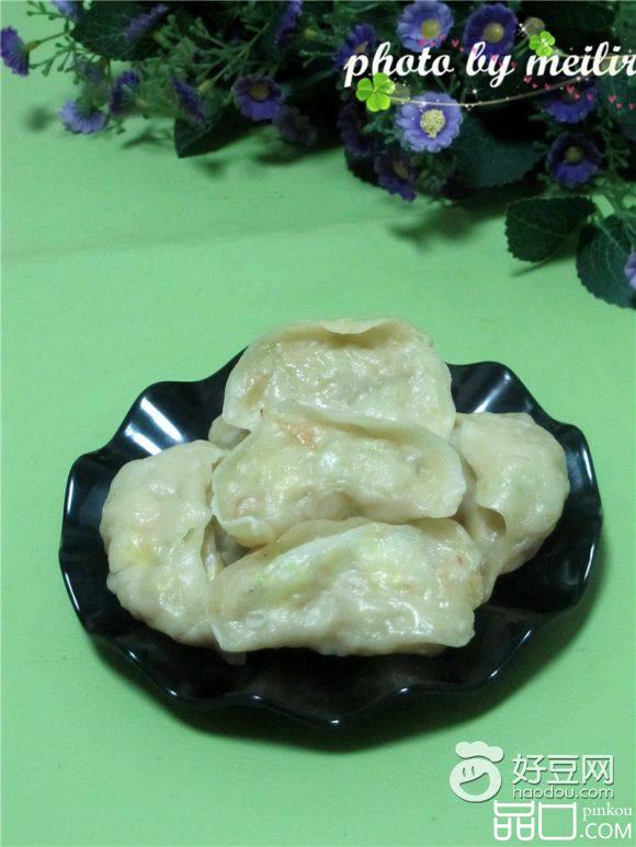 圆白菜虾皮蒸饺