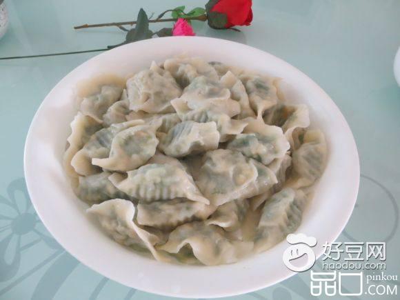 茴香鸡蛋水饺