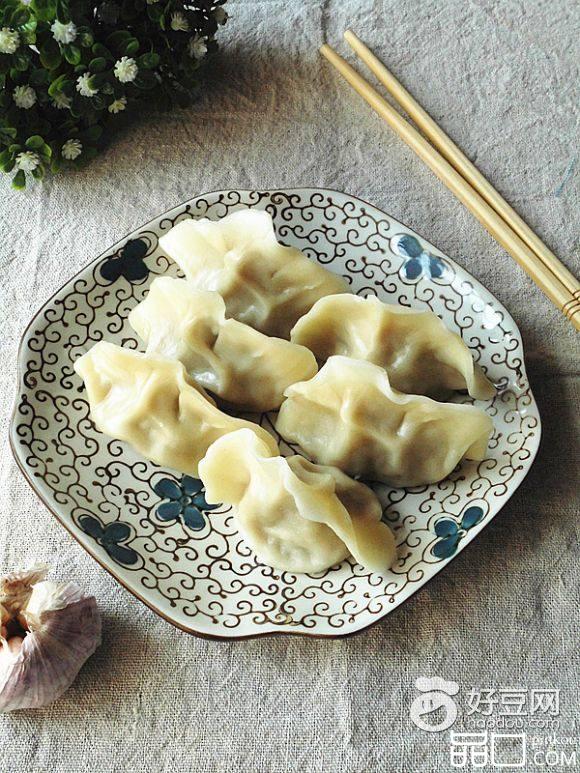 香菜羊肉饺子