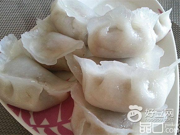 水晶猪肉虾饺