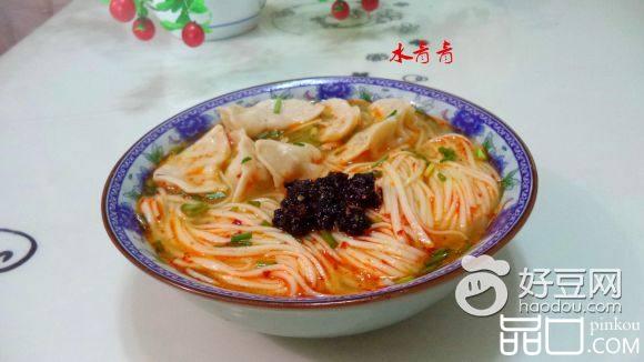 豆豉饺子面