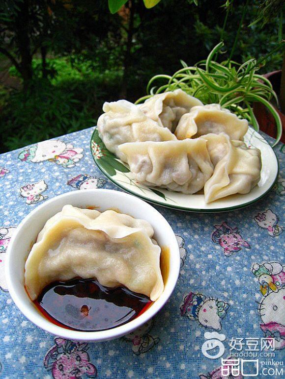 茄丁饺子