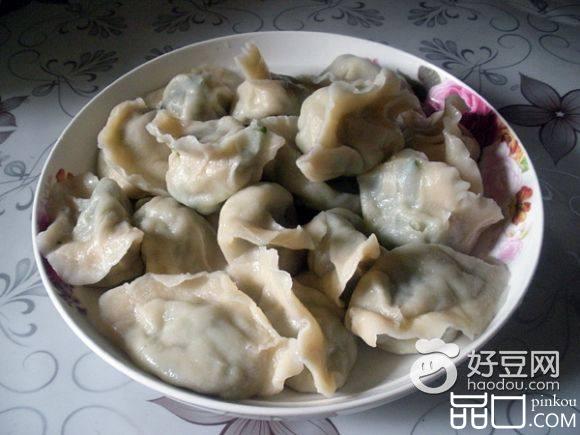 虾皮韭菜水饺
