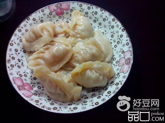 杏鲍菇瘦肉蒸饺