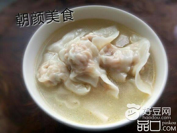 鸡汤鲜虾饺