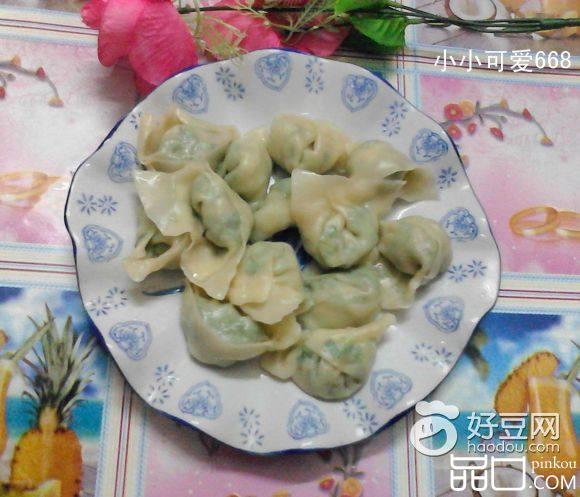 韭菜娃娃菜饺子