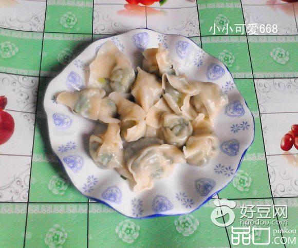 肉末豆角韭菜饺子