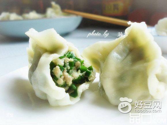 韭菜肉馅饺子