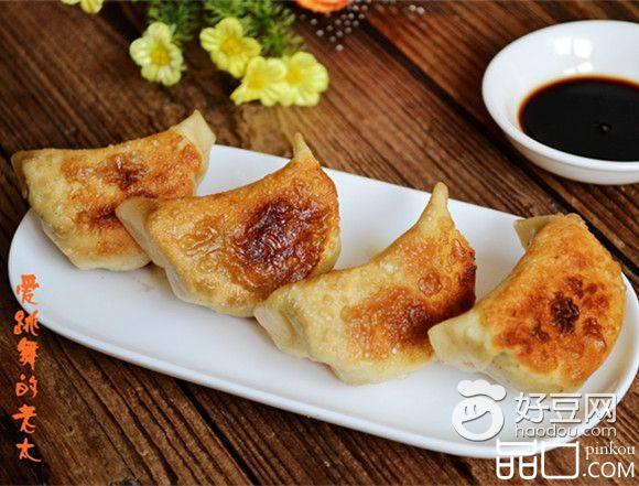豇豆肉馅生煎饺