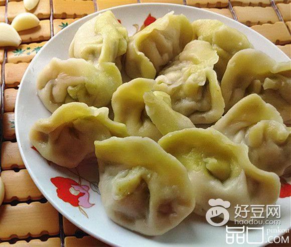 双色饺子
