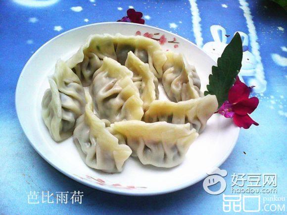 青椒木耳饺子