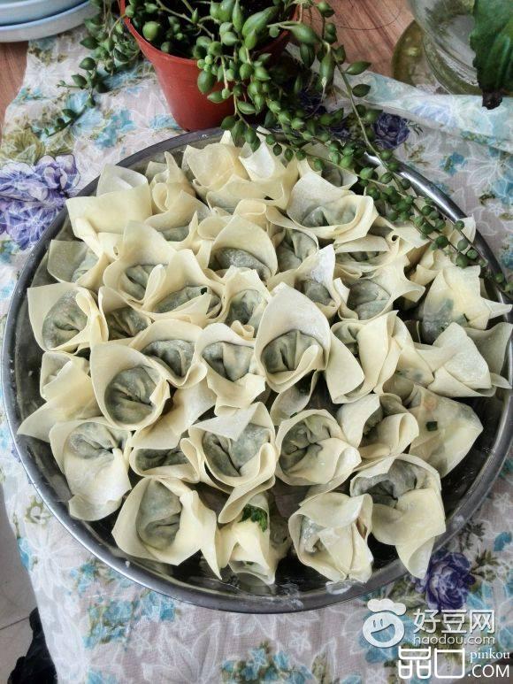 虾皮韭菜猪肉元宝饺