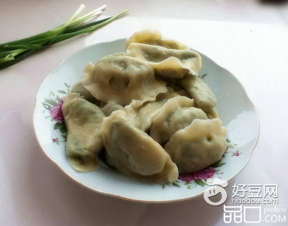 韭菜卷心菜饺子