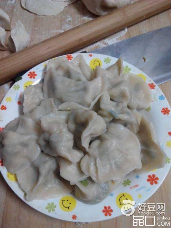 手工韭菜鸡蛋饺