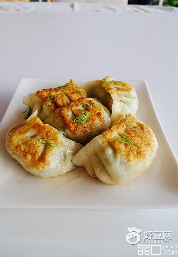 韭菜虾皮煎饺