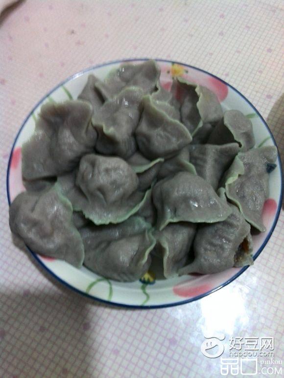 紫甘蓝饺子