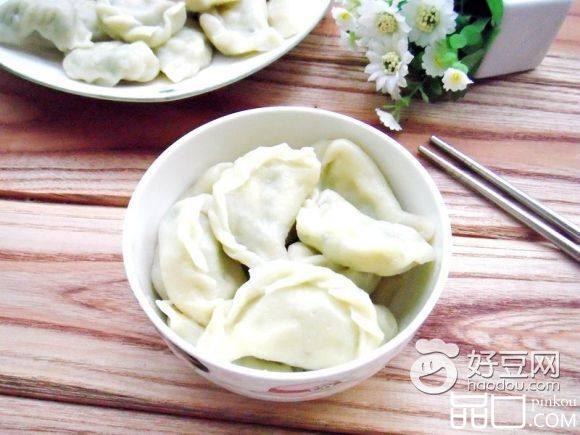 黄瓜鸡蛋香菇饺子