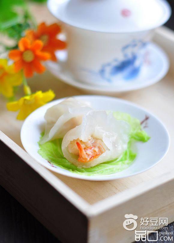 鲜虾水晶虾饺