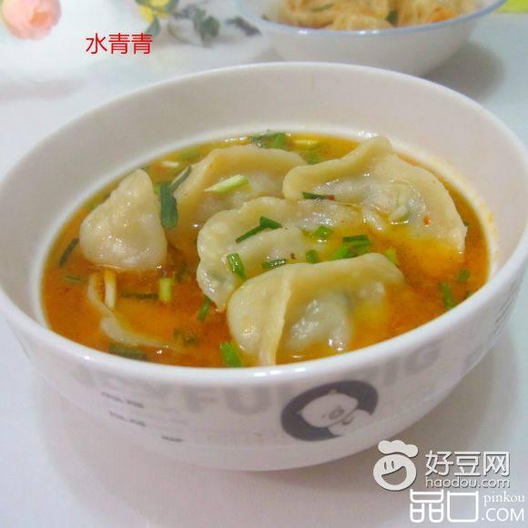 莴笋鱼泥饺子