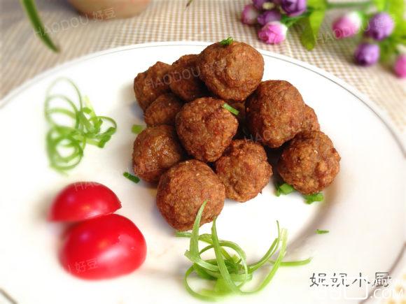 干炸丸子