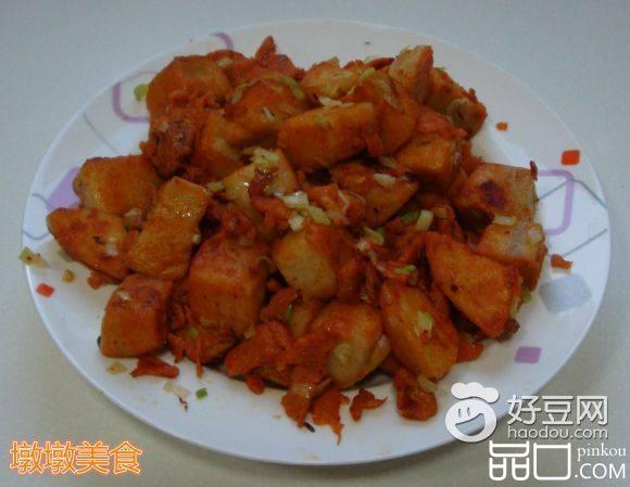 孜然辣汁馒头