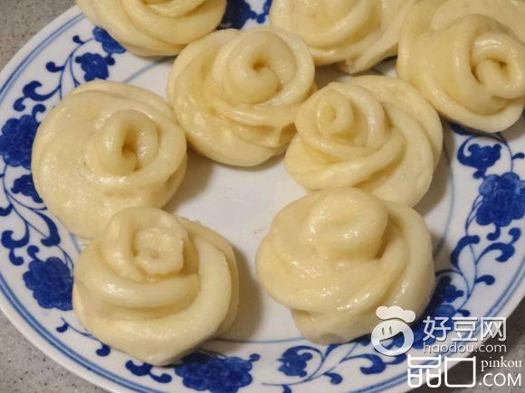 玫瑰花馒头