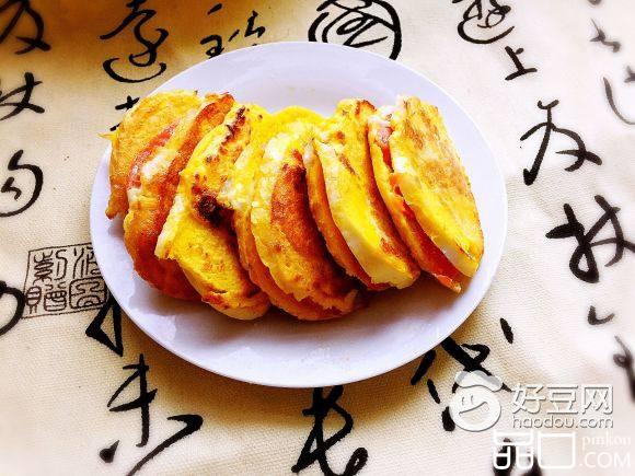 火腿肠煎馍片