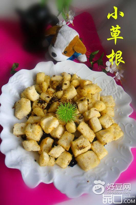 香菇酱炒馒头