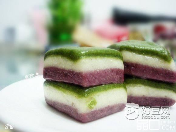 彩色多层馒头