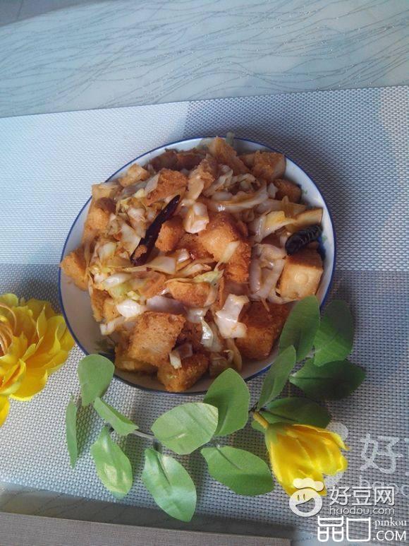 白菜炒馒头