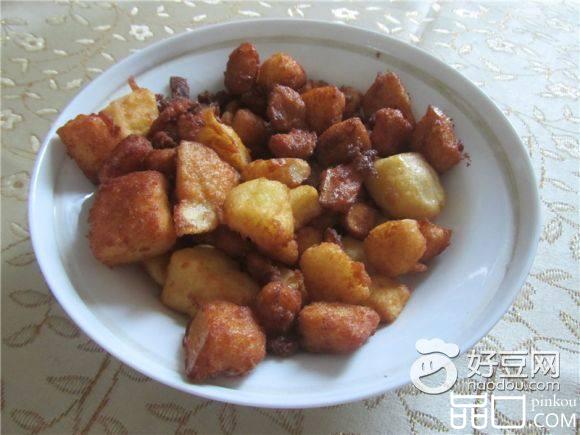 油炸馒头丁