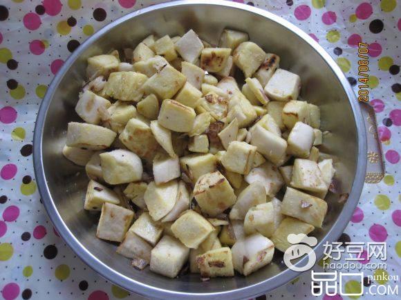 洋葱炒馒头