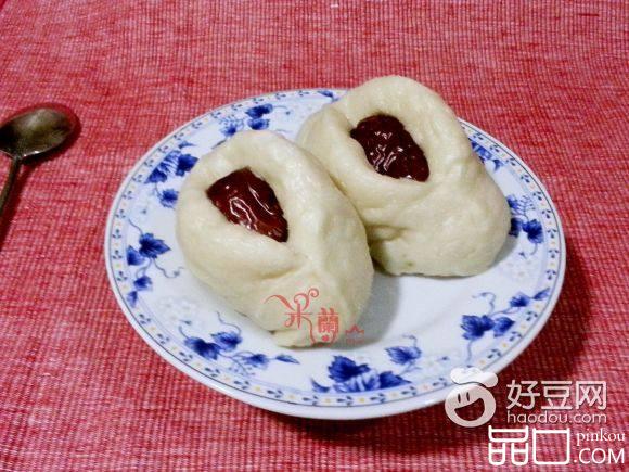 开口笑红枣馒头