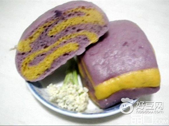 双色花样馒头
