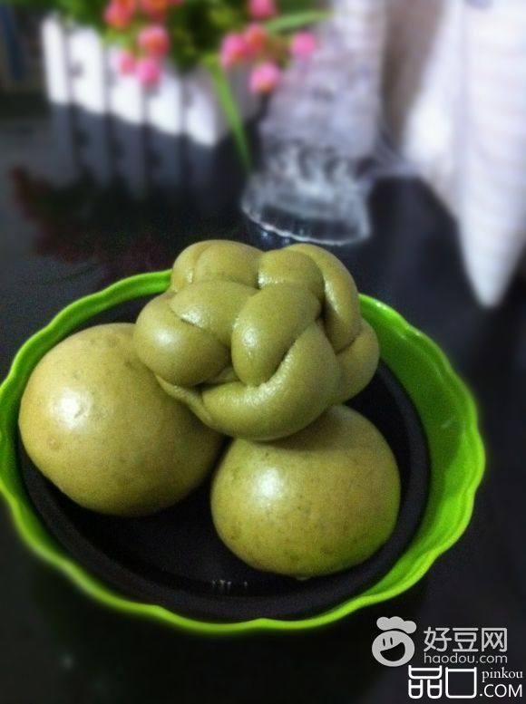 菠菜馒头
