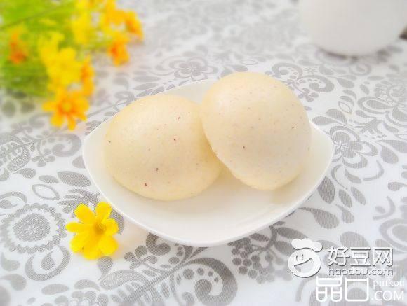 红豆豆渣馒头