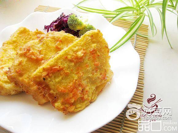 胡萝卜炸馒头片