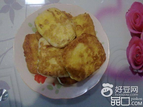 煎鸡蛋馒头片