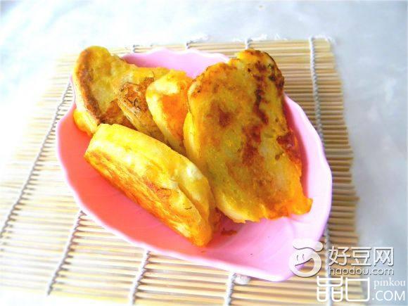 蛋煎沙拉馒头