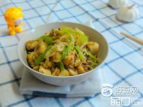 葱香白菜炒馒头