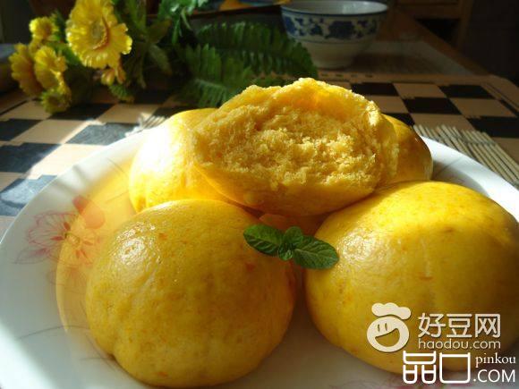 手工南瓜馒头
