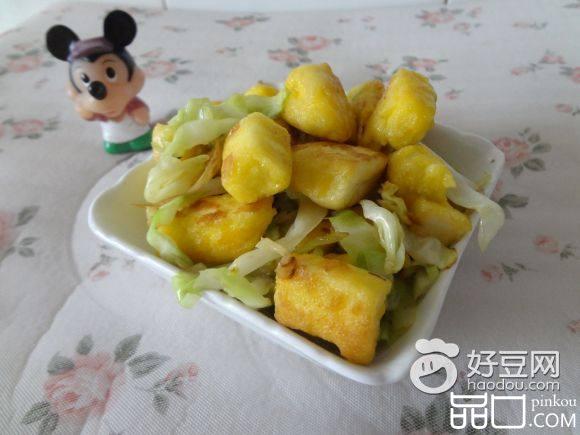 炒黄金馒头