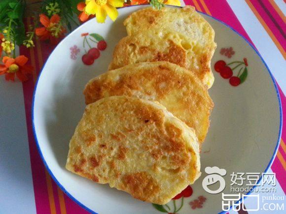 蛋液煎馒头片