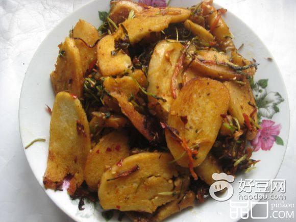 鱼香馒头片