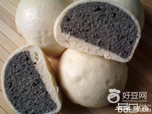 黑芝麻馒头