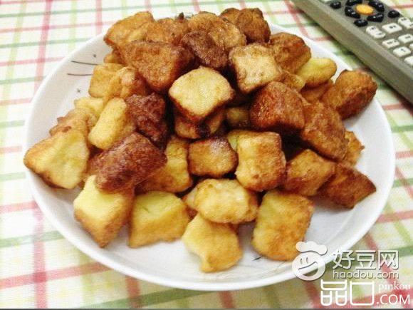 炸奶香馒头