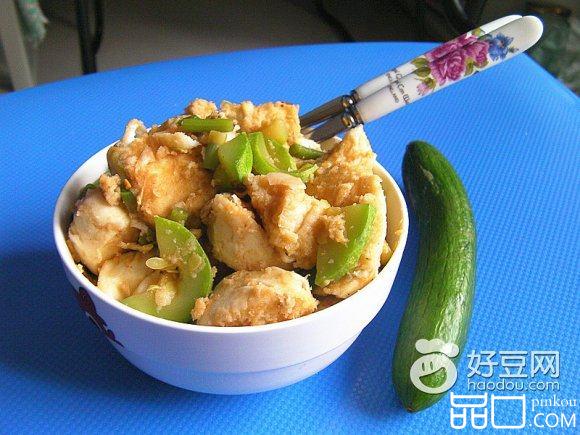 西葫鸡蛋炒馒头