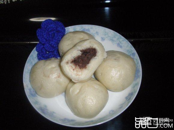 红豆馅馒头
