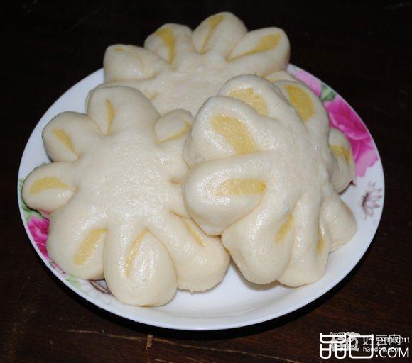 红薯花形馒头
