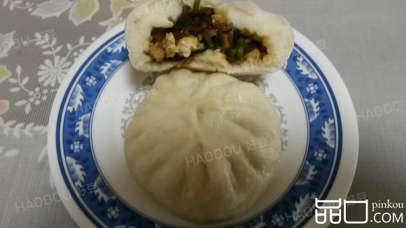 韭菜鸡蛋豆腐包